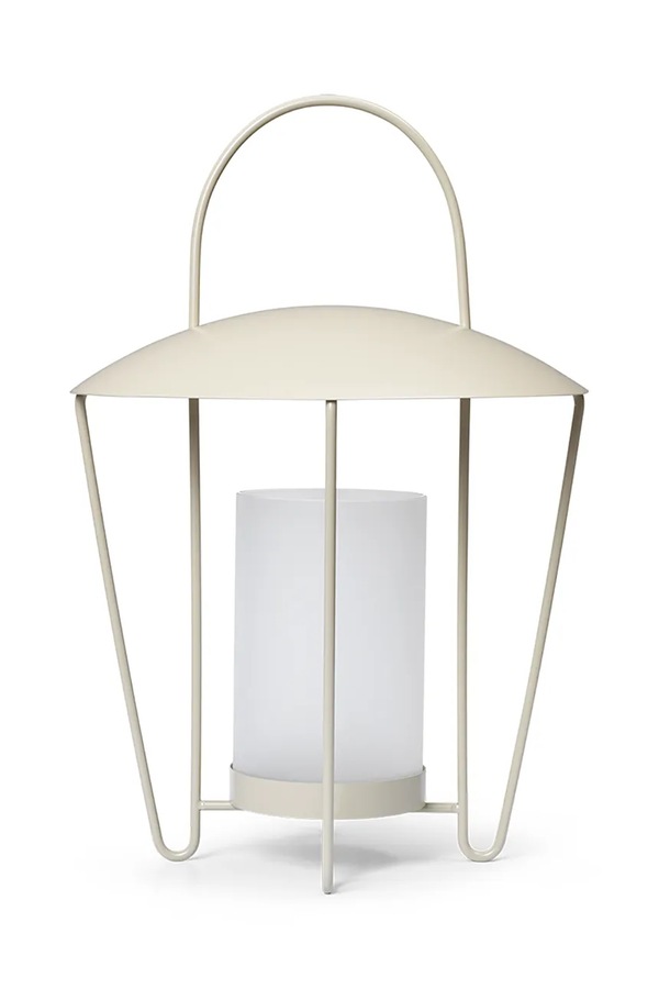 Фонарь Ferm Living Abri Lantern цвет бежевый