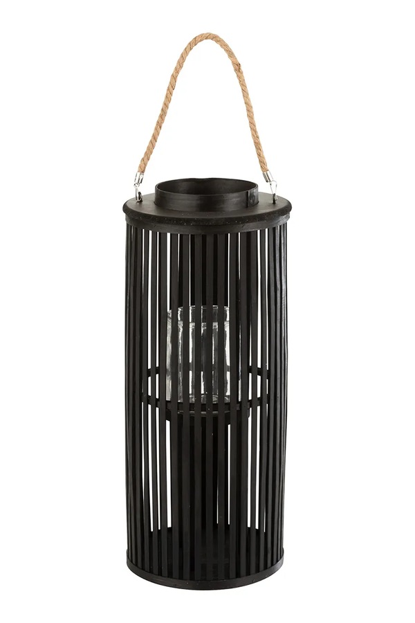 Лампіон J-Line 14 x 26 x 60 cm колір чорний