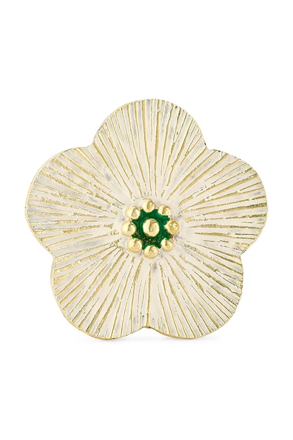 Декоративна тарілка Doing Goods Faye 8 cm колір білий