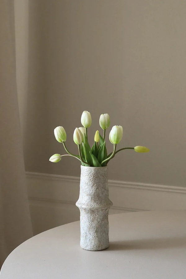 Штучний букет декораційний Botané 39 x 18 cm колір білий фото 2