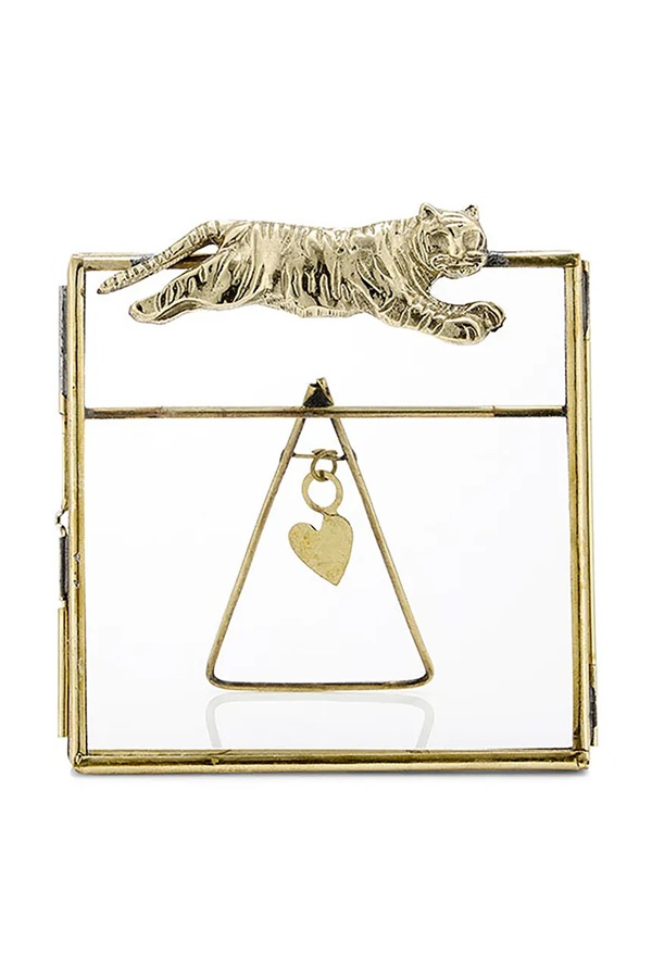 Рамка для фотографії декораційна латунна Doing Goods 10,5 x 10 x 0,8 cm