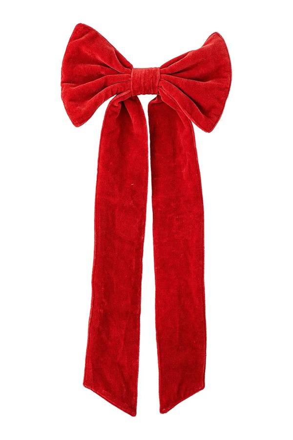 Декоративний бант Bloomingville Ruby 53 x 25 cm колір червоний