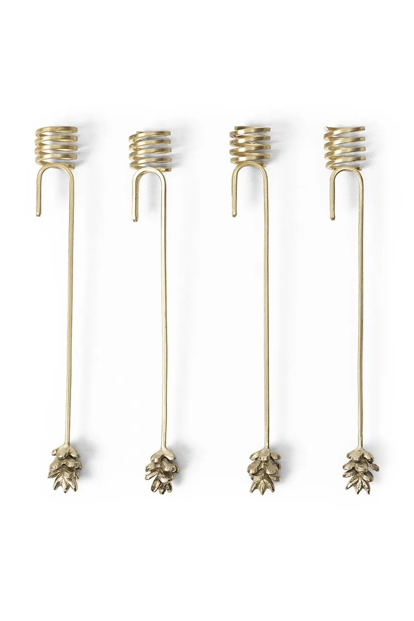 Декоративный подсвечник Ferm Living 4-pack цвет желтый