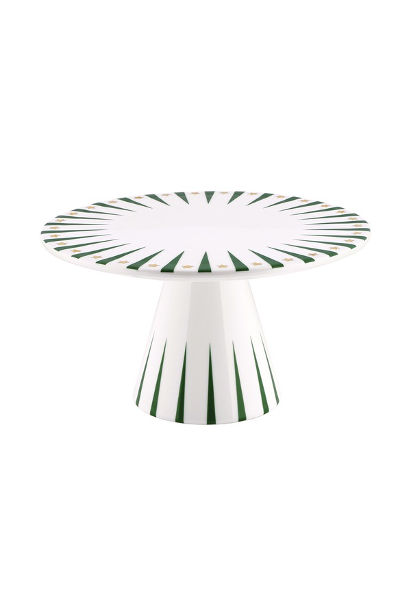Підставка для торта і солодощів святкова з порцеляни Alessi Delight