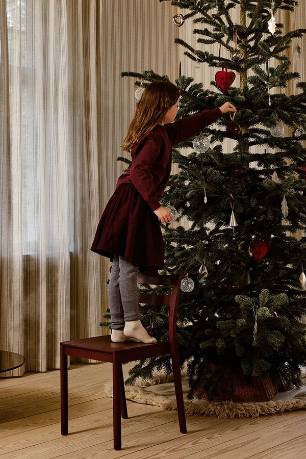 Набір іграшок ялинкових зі скла 3 шт. Ferm Living Flurry M фото 3