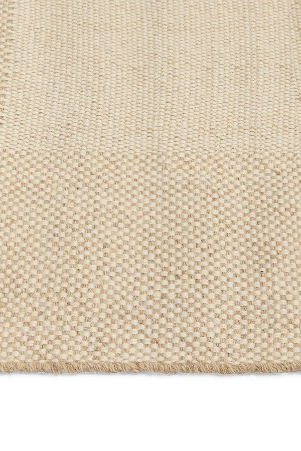 Вовняний килим HAY Check 140 x 200 cm колір бежевий