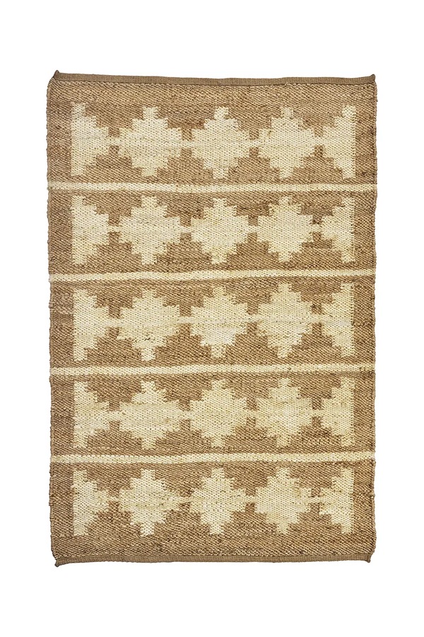 Килимок з джуту Madam Stoltz 120 x 180 cm колір бежевий