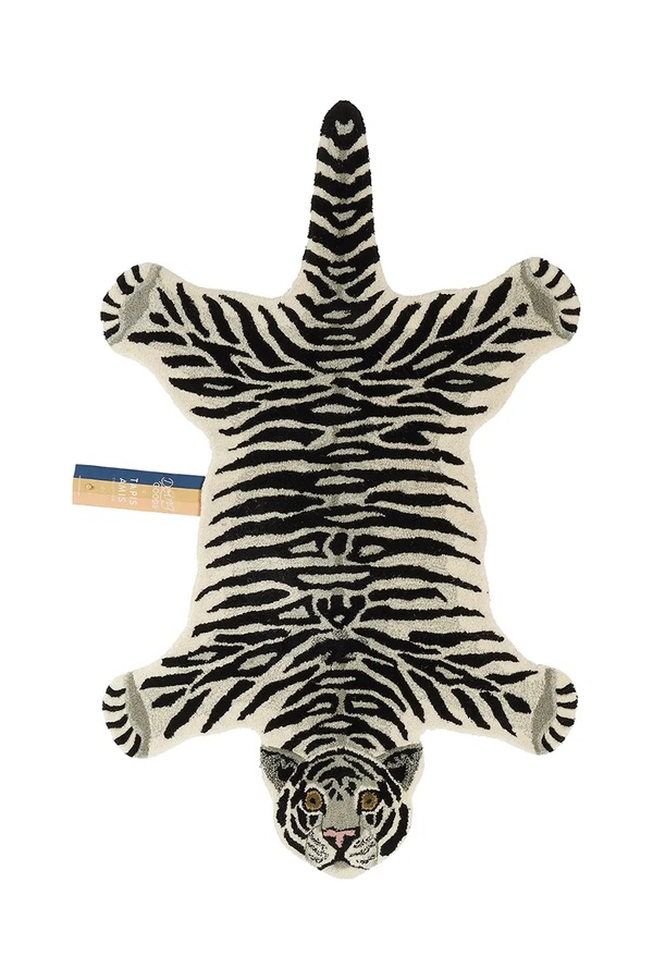Вовняний килим Doing Goods Snowy Tiger 150 x 90 x 2 cm