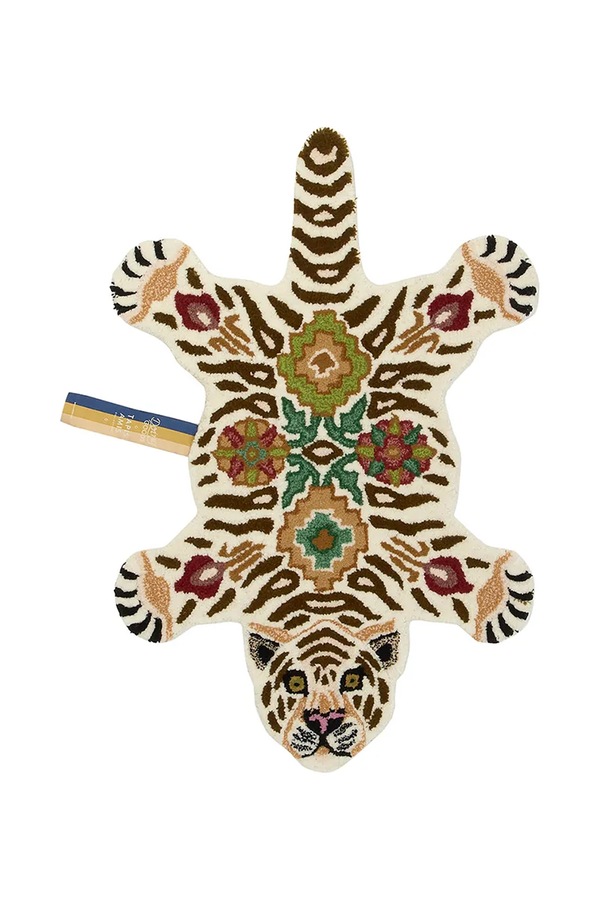 Вовняний килим Doing Goods Jill Tiger 90 x 63 x 2 cm