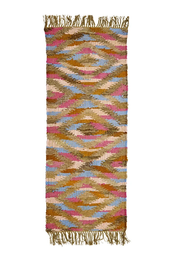 Ковер напольный с хлопком Rice 65 x 150 cm