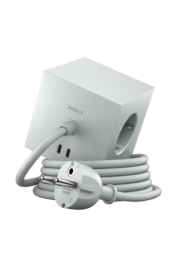 Магнітний зарядний куб Avolt Square 1, 2 x USB, 1,8 m