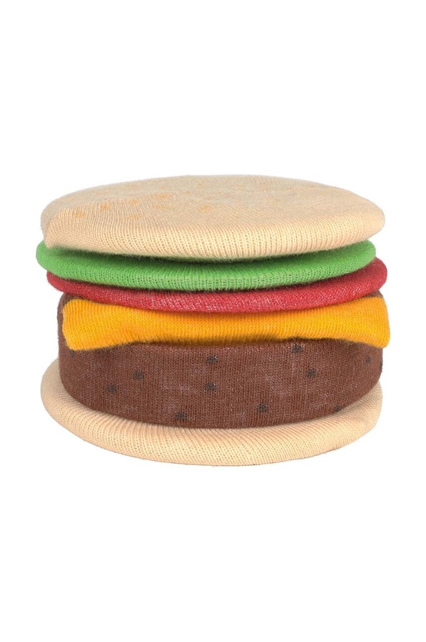 Шкарпетки Eat My Socks Cheeseburger фото 2