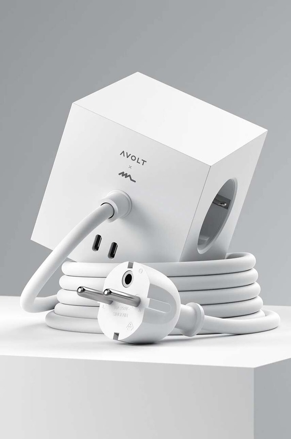Магнітний зарядний куб Avolt Square 1, 2 x USB, 1,8 m фото 2