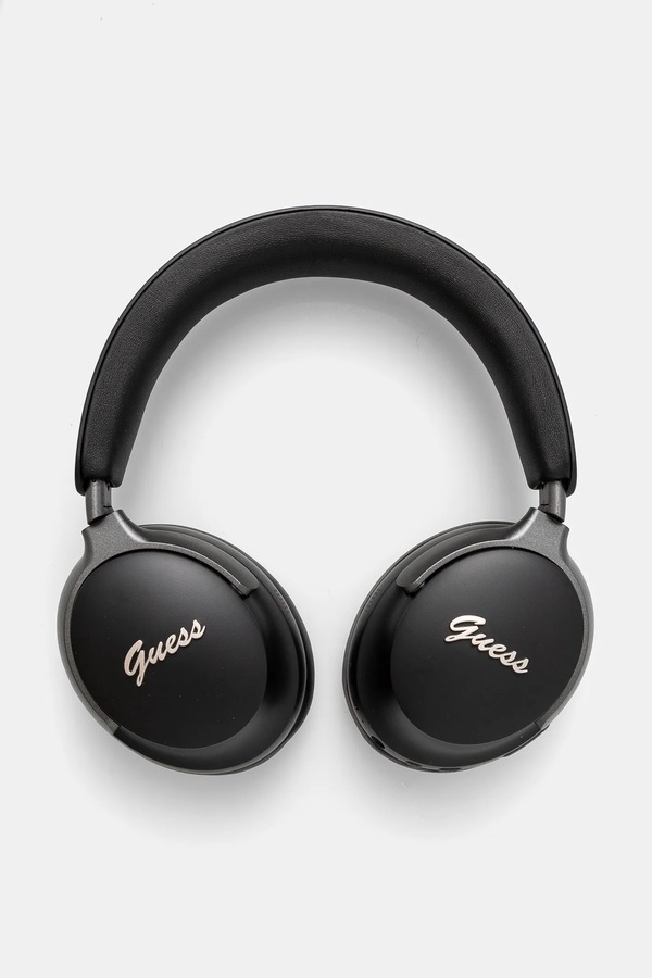 Беспроводные наушники Guess Metal Script Logo цвет черный фото 2