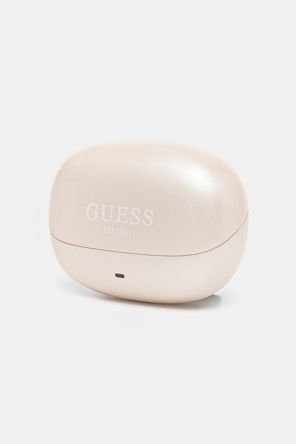 Бездротові навушники Guess колір рожевий