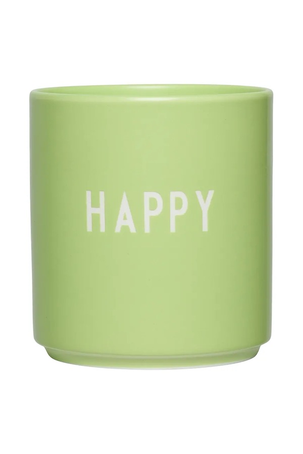 Чашка Design Letters Favourite 250 ml колір зелений