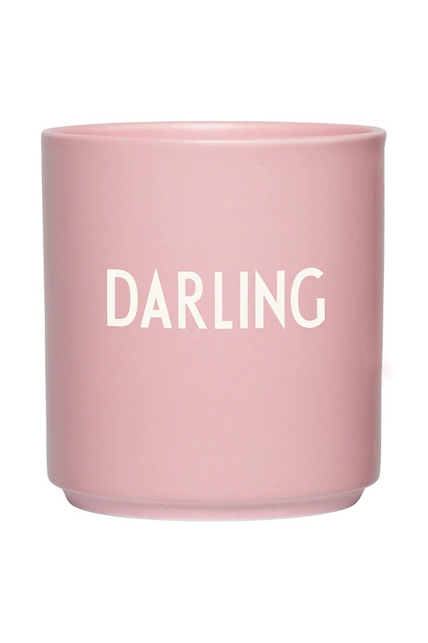 Чашка Design Letters Favourite 250 ml колір рожевий