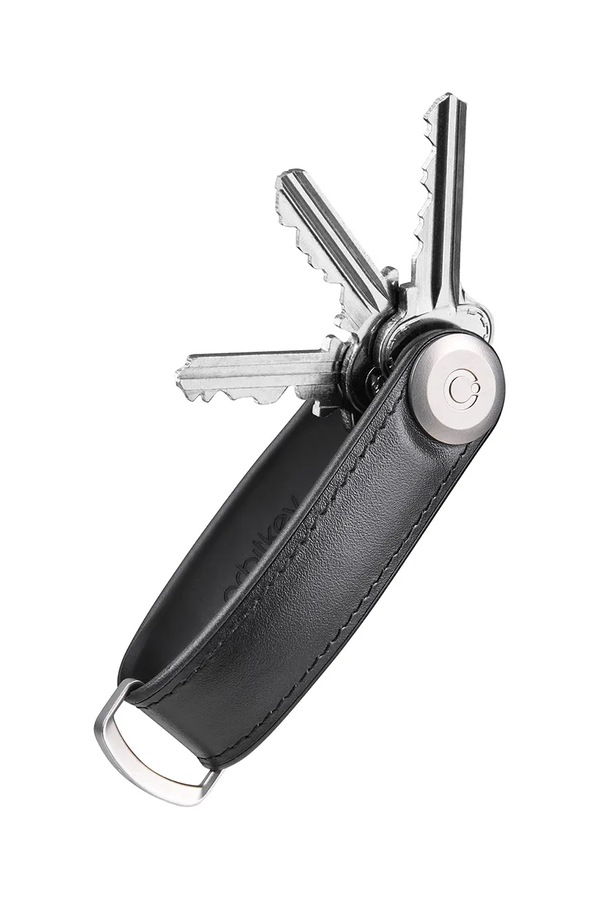 Чохол для ключів Orbitkey Hybrid Leather 8,5 cm колір чорний фото 3