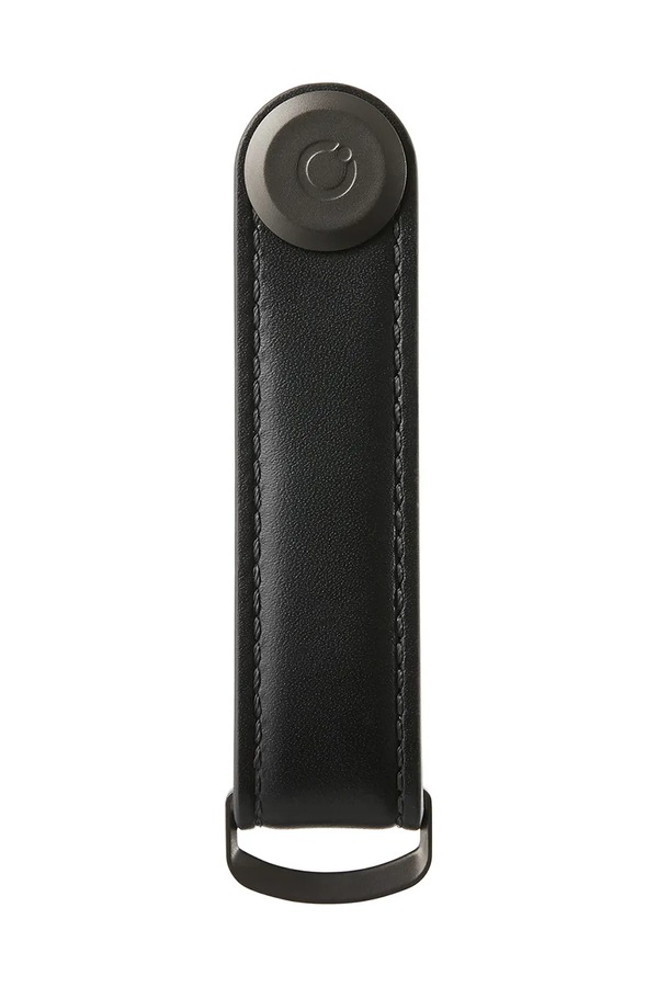 Чохол для ключів Orbitkey Leather Black 8,5 cm колір чорний