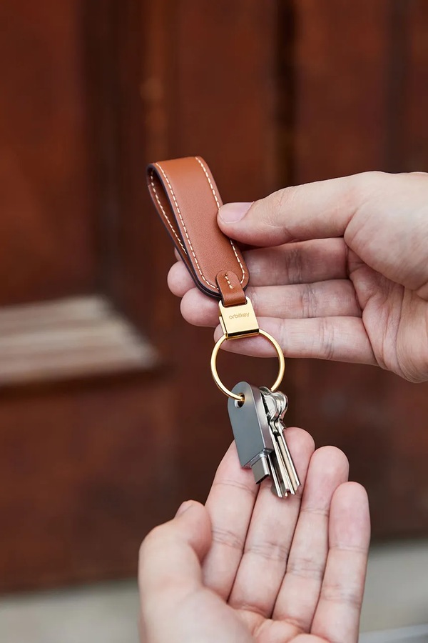 Брелок для ключів Orbitkey колір червоний фото 4