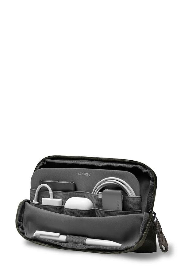 Дорожній офісний органайзер Orbitkey Desk Pouch 22 x 12 x 5 cm колір зелений фото 4