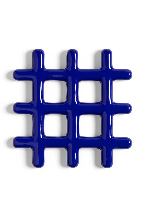 Підставка під гарячий посуд &k amsterdam grid blue колір синій