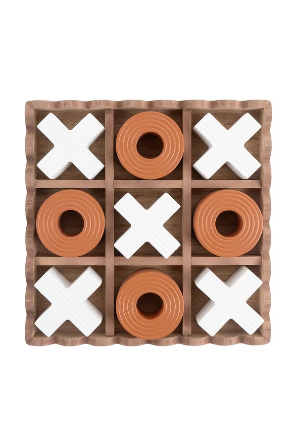Настільна гра - хрестики-нулики Present Time Tic Tac Toe 18,5 cm фото 3