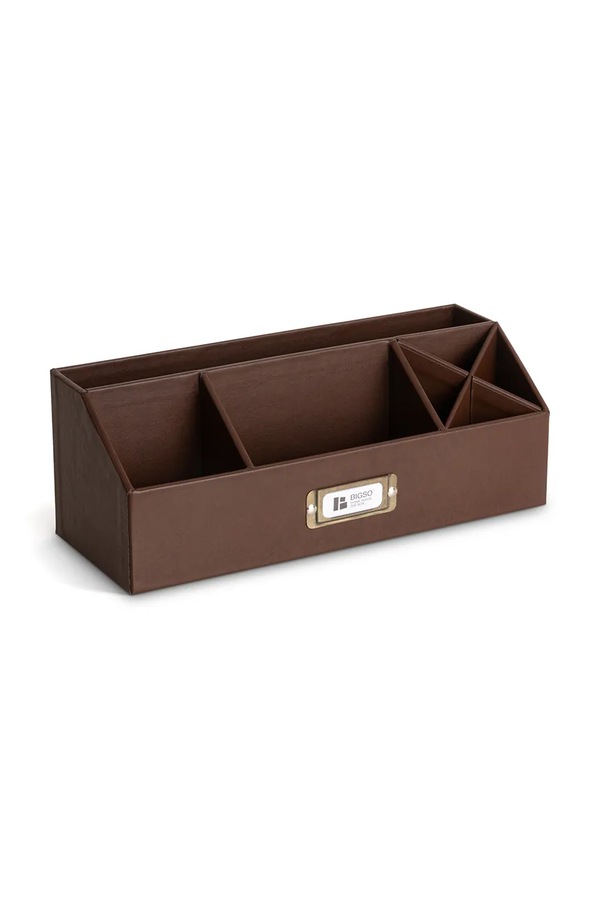 Органайзер для документів Bigso Box of Sweden Elisa 33 x 12,5 x 12,5 cm колір коричневий фото 2
