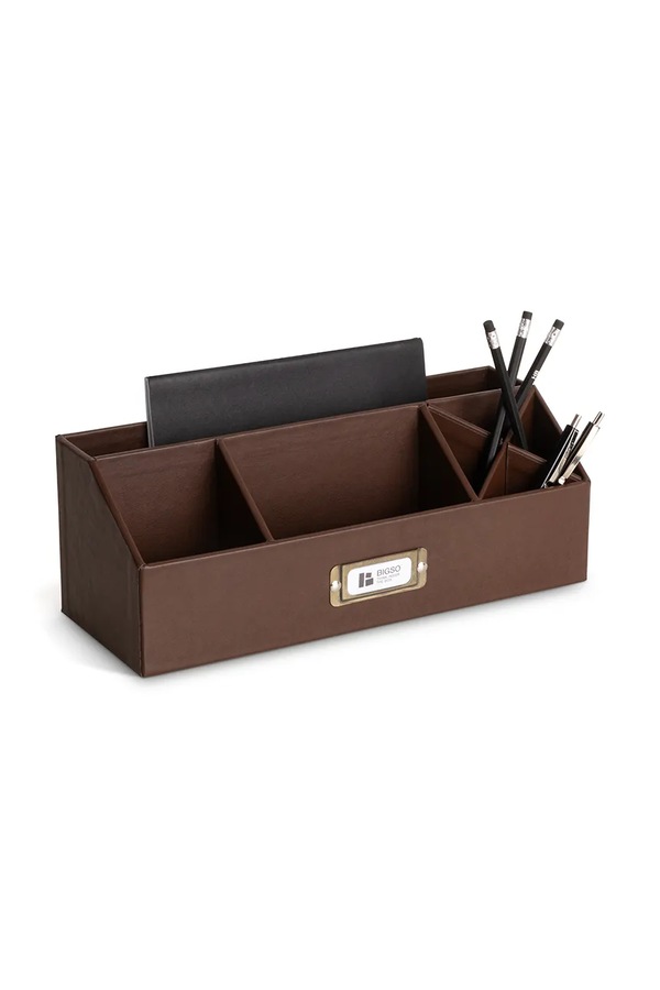 Органайзер для документів Bigso Box of Sweden Elisa 33 x 12,5 x 12,5 cm колір коричневий фото 3