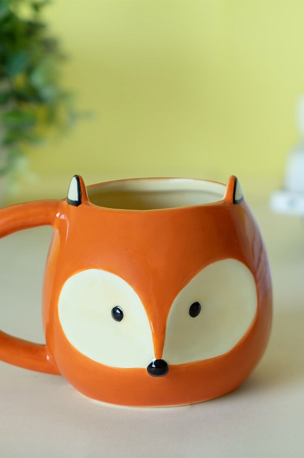 Чашка Balvi Fox, 482 ml колір помаранчевий фото 4