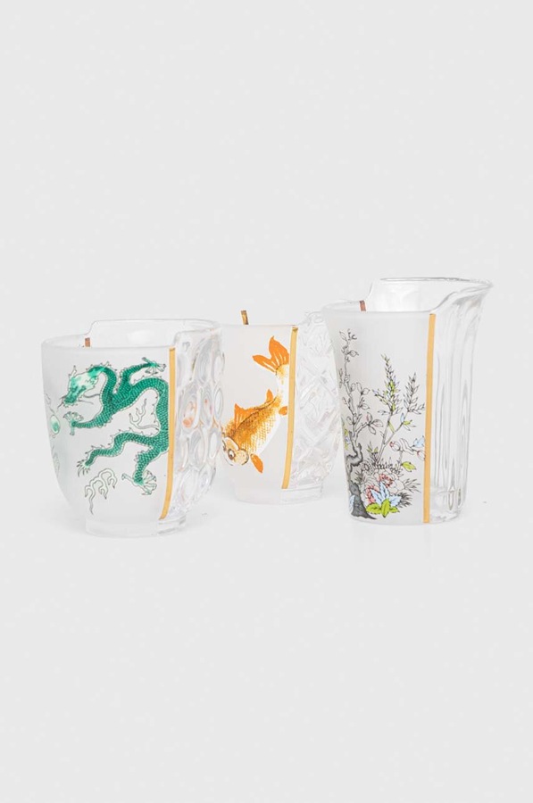 Набір склянок Seletti Hybrid-Aglaura 3-pack
