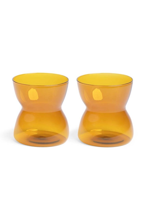 Набір склянок &k amsterdam Totem 300 ml 2-pack колір помаранчевий