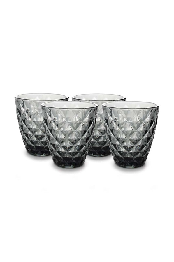 Набір склянок Salt&Pepper Prisma 220 ml 4-pack колір сірий
