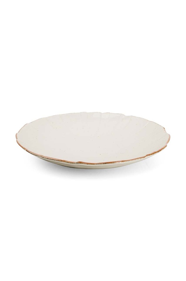 Глибока тарілка BonBistro ivory Collect 30 cm колір бежевий фото 2