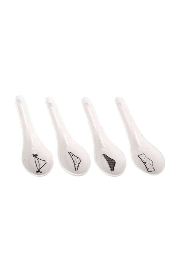 Набір мисок з ложками POLSPOTTEN Undressed Bowls 200 ml 4-pack фото 3