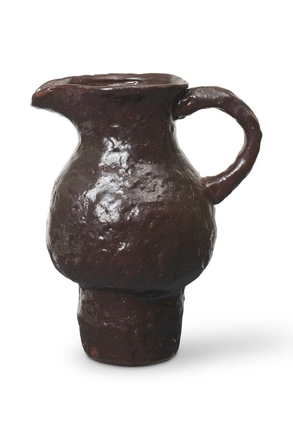 Графин Ferm Living Doro Jug 900 ml колір чорний