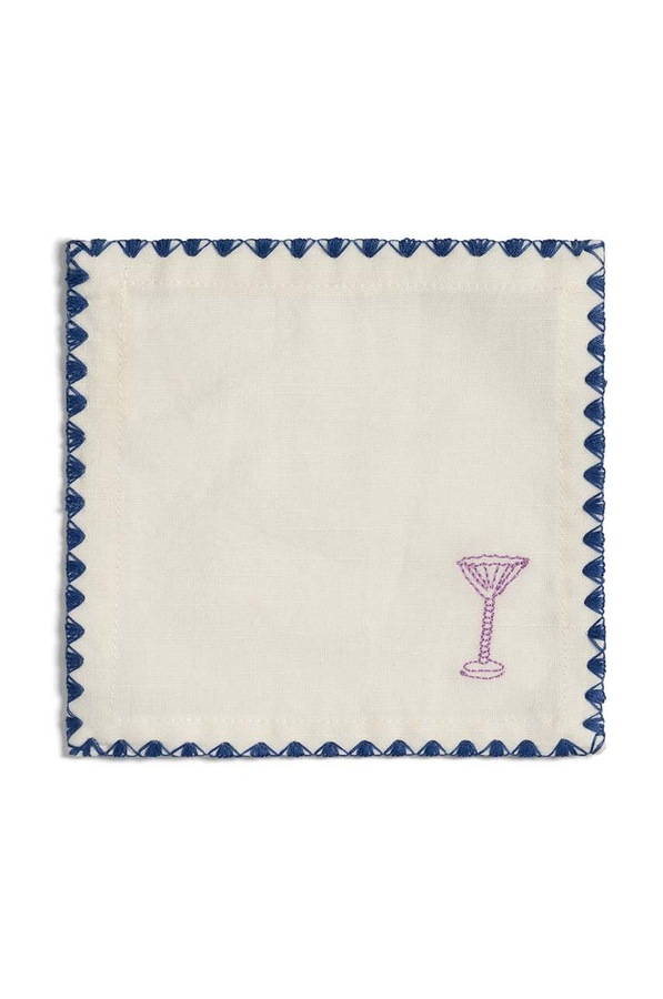 Набір коктейльних серветок &k amsterdam Napkin Cocktail Zigzag 4-pack фото 2