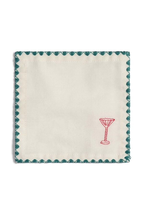 Набір коктейльних серветок &k amsterdam Napkin Cocktail Zigzag 4-pack фото 3