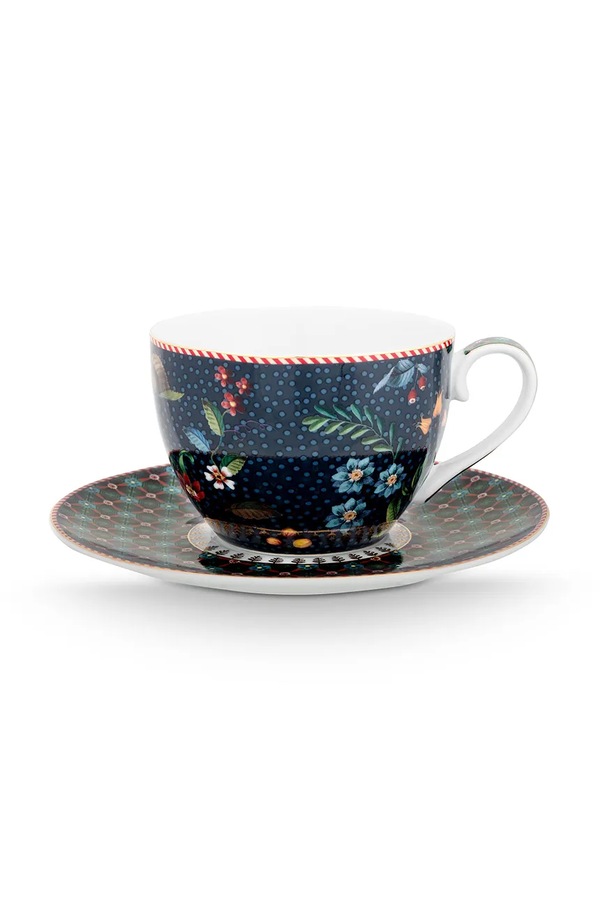 Набір чашок з блюдцями Pip Studio Berry Blues 280 ml 2-pack фото 2