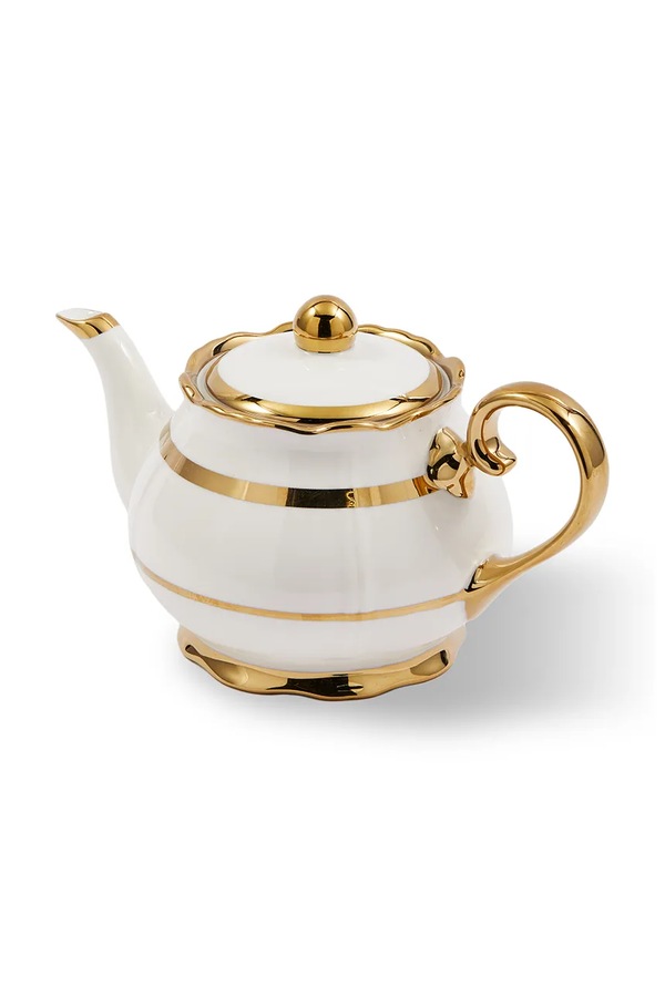 Чайник POLSPOTTEN Golden Finds 1000 ml колір білий фото 2