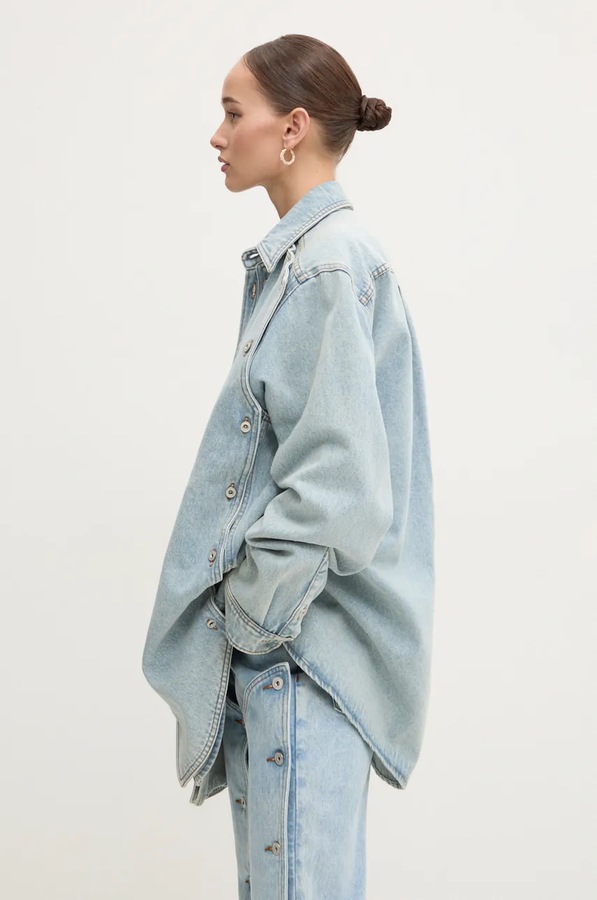 Джинсова куртка Y/Project EVERGREEN SNAP OFF DENIM SHIRT фото 2