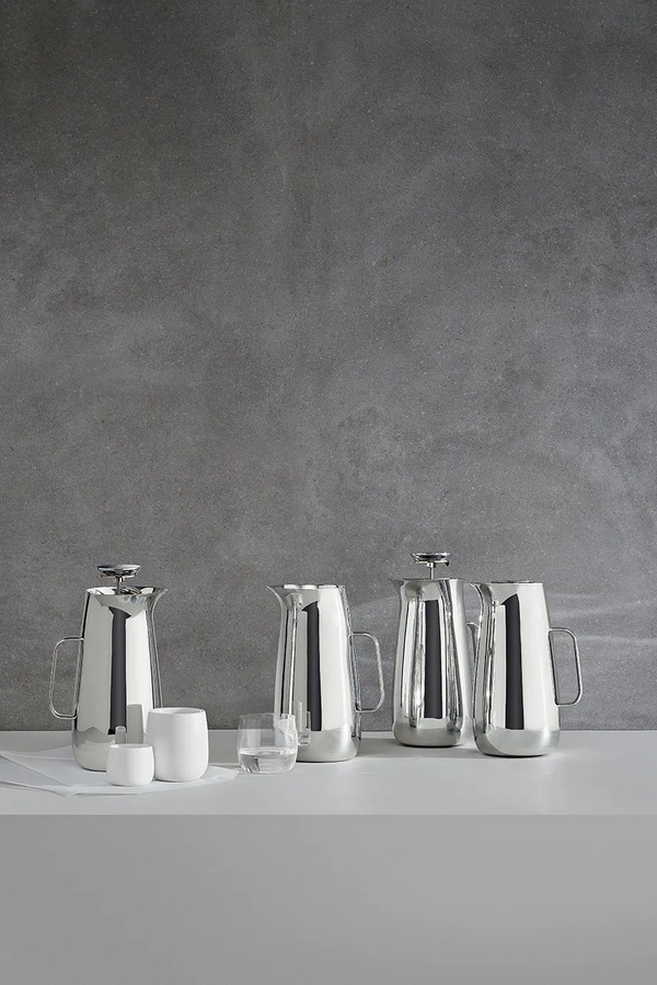 Вакуумний графин Stelton Foster 1 L колір сірий фото 2