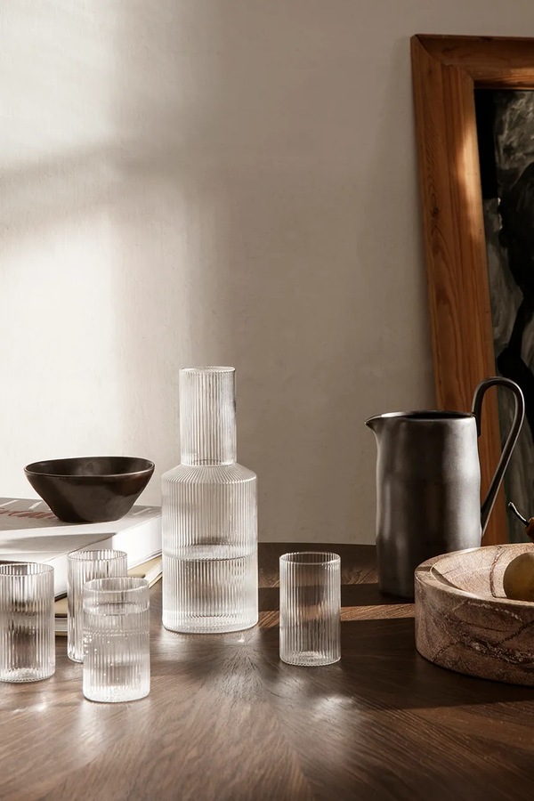 Графин для води з видувного скла Ferm Living фото 3
