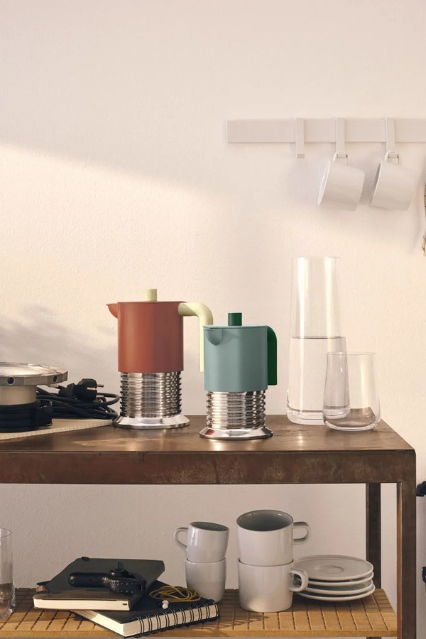 Кавоварка з алюмінію Alessi Vite 150 ml фото 2