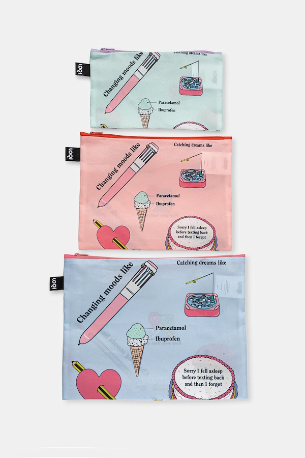 Набор сумок LOQI Giulia Hartz 3-pack