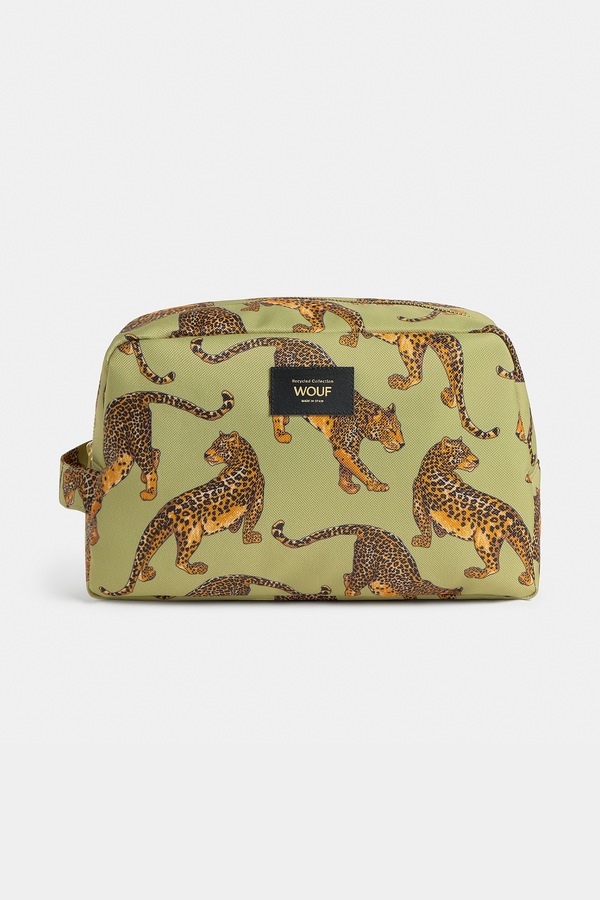Косметичка WOUF Avo Leopard колір зелений