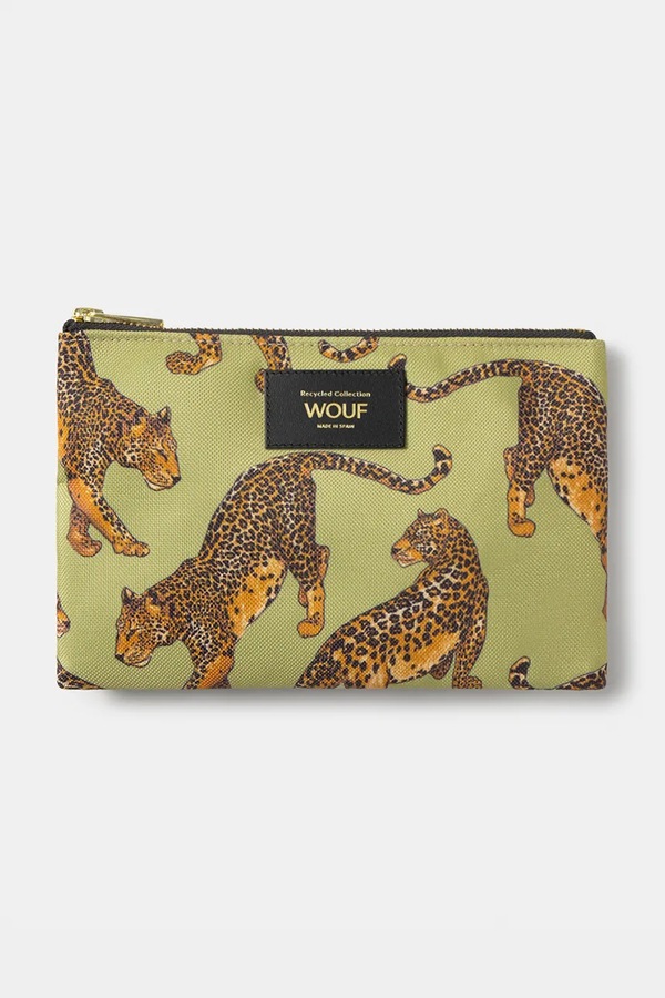 Косметичка WOUF 21 x 13 cm колір зелений