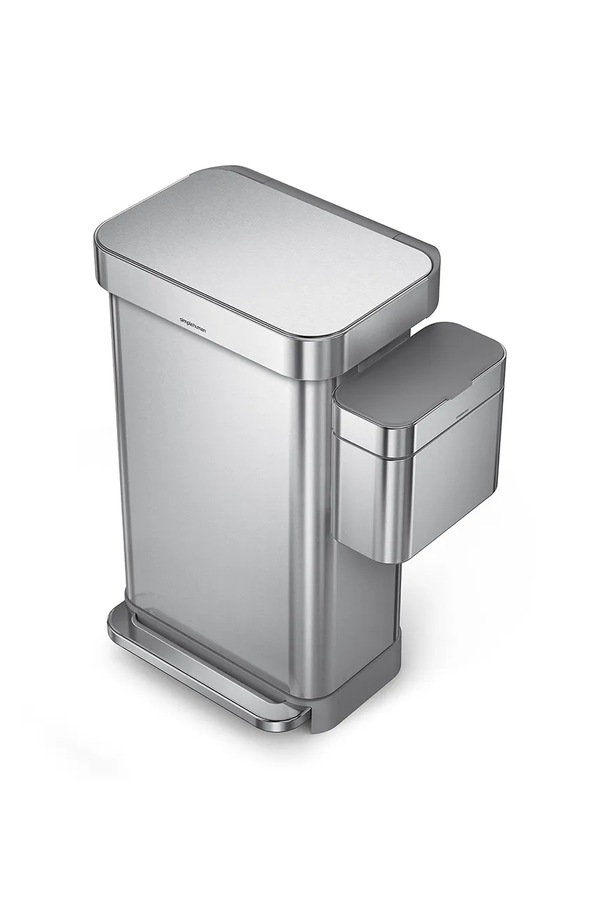 Компостер Simplehuman Caddy 4 L колір сірий фото 4