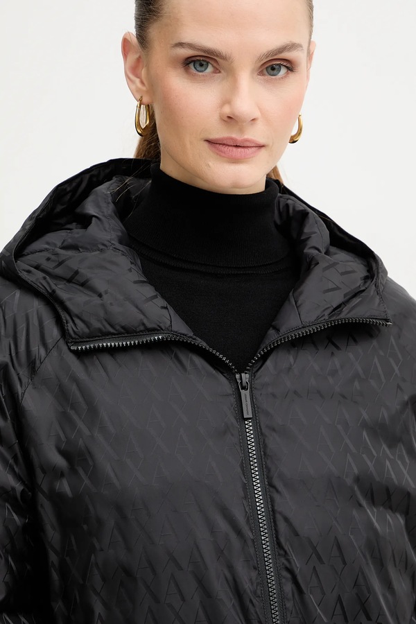 Куртка Armani Exchange колір чорний фото 4