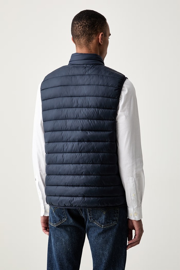 Безрукавка чоловіча U.S. Polo Assn. Bound Quilted Gilet колір темно-синій фото 2